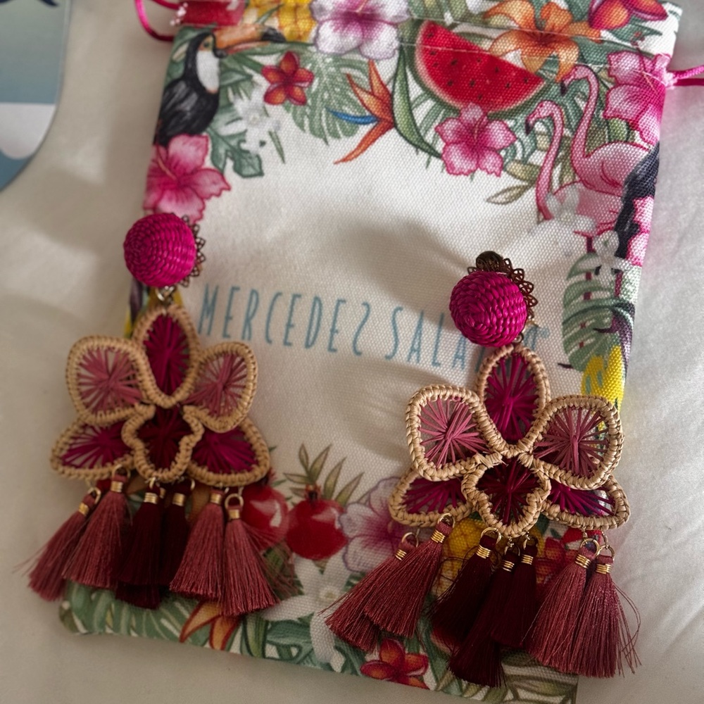 Mercedes Salazar earrings.